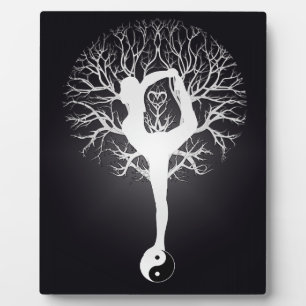 Plaque Photo Yoga
