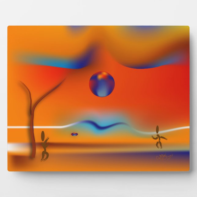 Plaque Photo Zinglees ~ Jeu de disque (Devant)