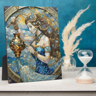 Plaque Photo Zodiac - Aquarius Le Porteur D'Eau