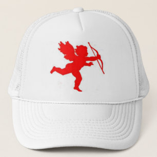 Plaque rouge casquette