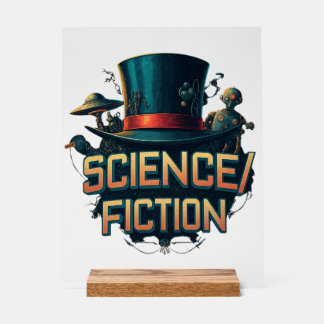 Plaque science/fiction