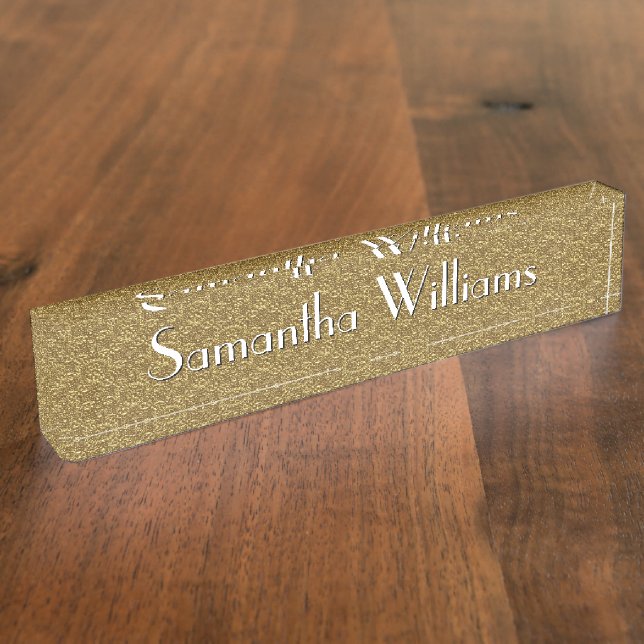 Plaque signalétique faite sur commande de bureau (Taille)
