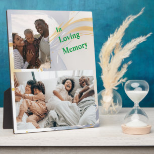 Plaque Tabletop personnalisée In Love Memory