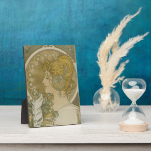 Plaque vintage Brigid Celtic Fire Goddess Altar