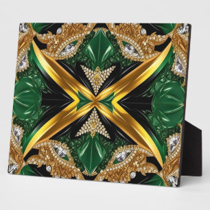 Plaque with South Jamaican Modern Design