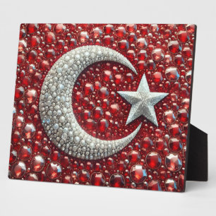 Plaque with Turkish Colours Modern Design