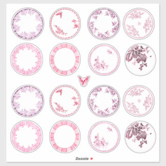 Plaques d'antiquités françaises | stickers RED