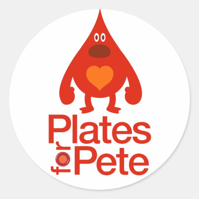 Plaques de 20 pk pour Stickers Pete (Devant)