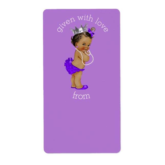 Plaques de livres Purple Ethnic Princess (Devant)