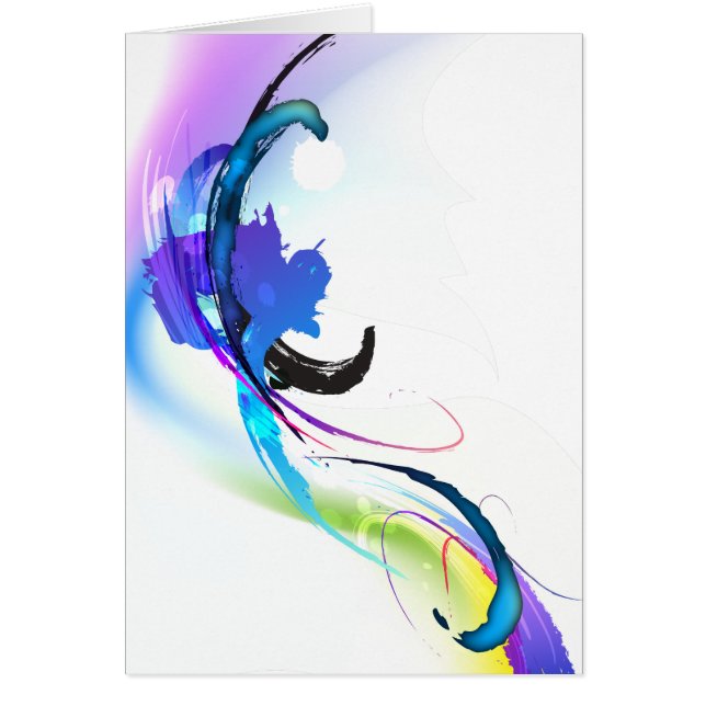 Plaques de peinture de couleur de matin Abstraites (Devant)