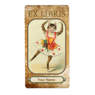 Plaques du livre de danse de chat