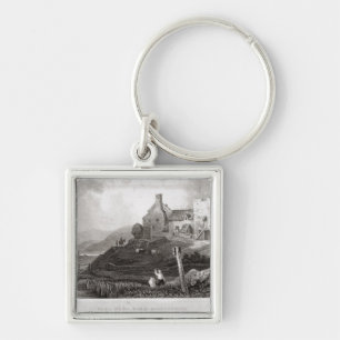 Plas Crug, near Aberystwyth, Cardiganshire (etchin Keychain