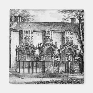 Plas Newyyd, near Llangollen, Wales, the seat of L Magnet