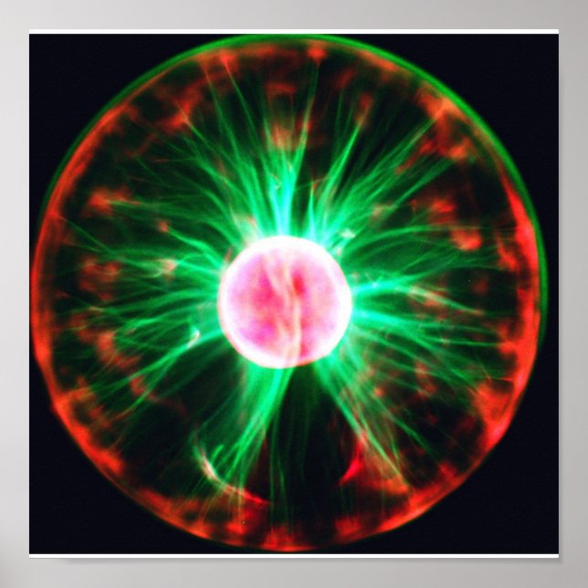 Plasma ball poster (Front)