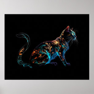 Plasma cat poster