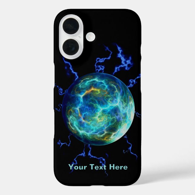 Plasma Electric Case-Mate iPhone Case (Back)
