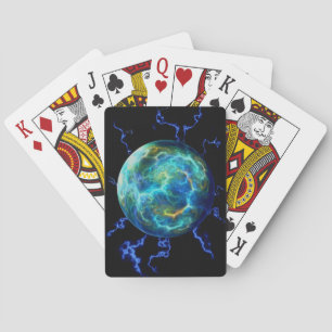 Plasma Electric Playing Cards
