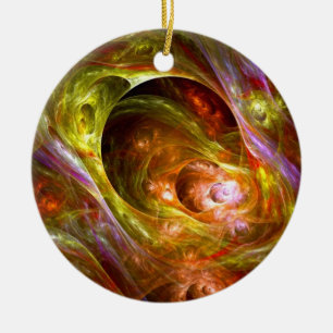 Plasma Paradise Ceramic Ornament
