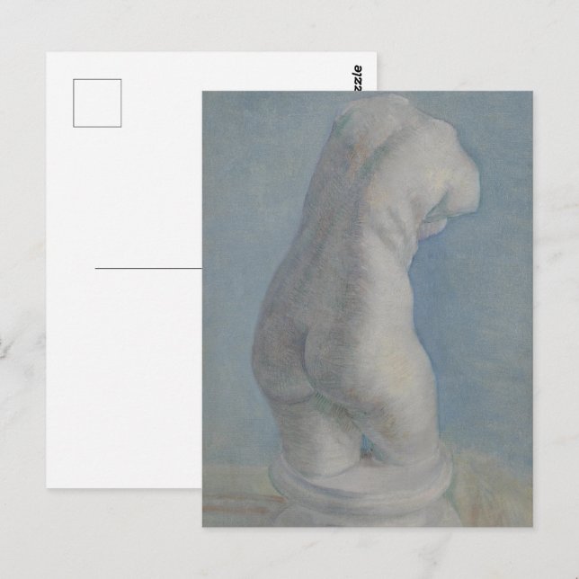 Plaster Cast of Woman's Torso by Vincent van Gogh Postcard (Front/Back)