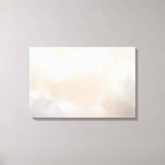 Plaster Veil Soft Linen Wash Canvas Print