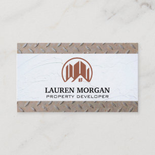 Plaster Wall Still Pattern Business Card