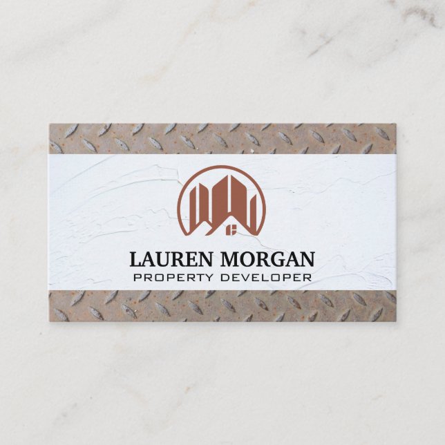 Plaster Wall | Still Pattern Business Card (Front)