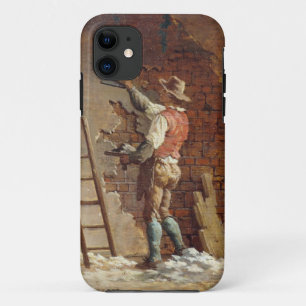 Plasterer, c.1807 (oil on panel) iPhone 11 case