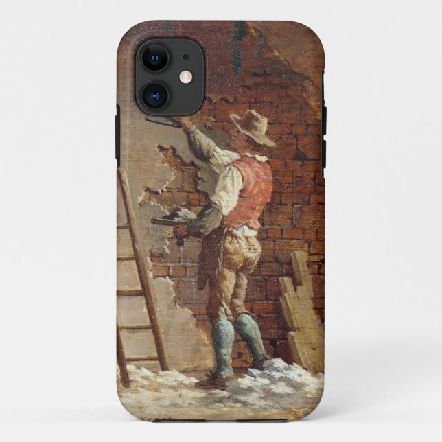Plasterer, c.1807 (oil on panel) Case-Mate iPhone case (Back)