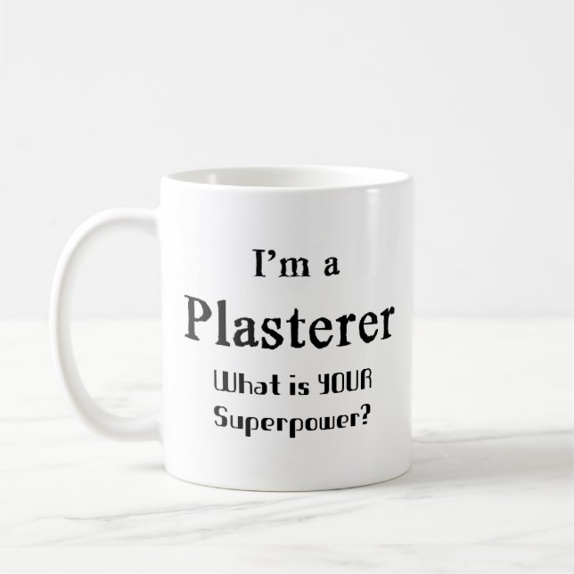Plasterer Coffee Mug (Left)