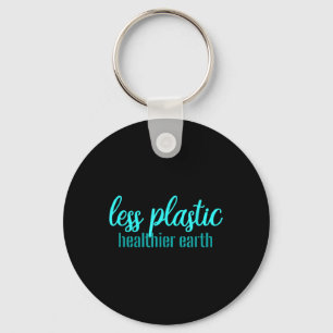 Plastic Avoid Healthier, Clean Earth, Climate Envi Keychain
