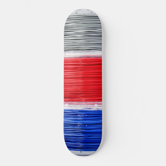 Plastic coils for 3D printing Skateboard (Front)