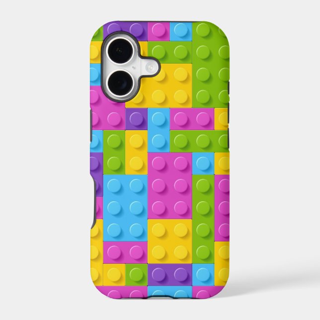 Plastic Construction Blocks Pattern (Back)