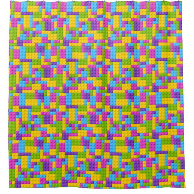 Plastic Construction Blocks Pattern (Front)