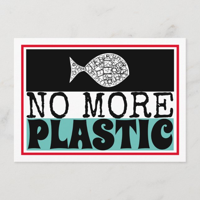 Plastic Fish, Climate Change Detail Enclosure Card (Front)