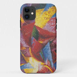 Plastic forms of a horse - Umberto Boccioni iPhone 11 Case