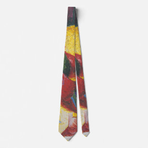 Plastic forms of a horse - Umberto Boccioni Tie