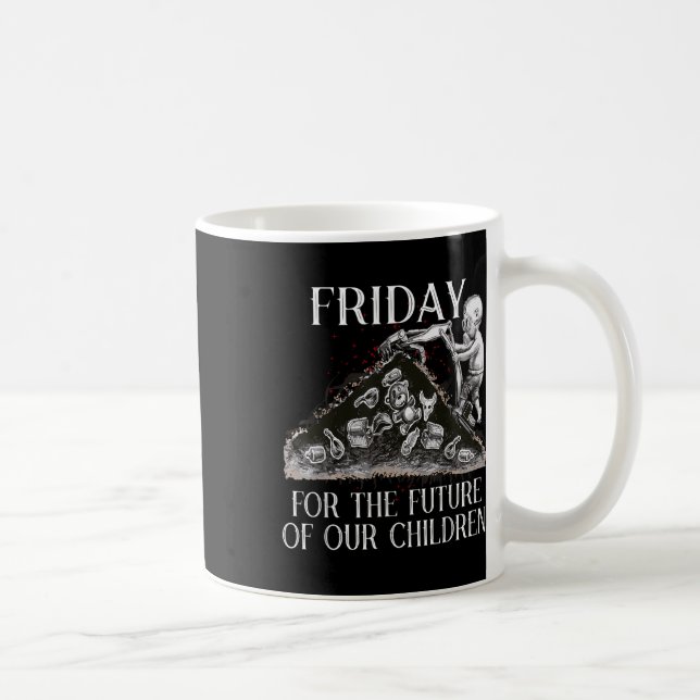 Plastic-free Environmental Protection Climate Chan Coffee Mug (Right)