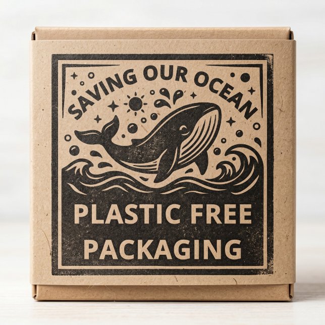 Plastic Free Packaging Stamp for E-Commerce (Creator Uploaded)