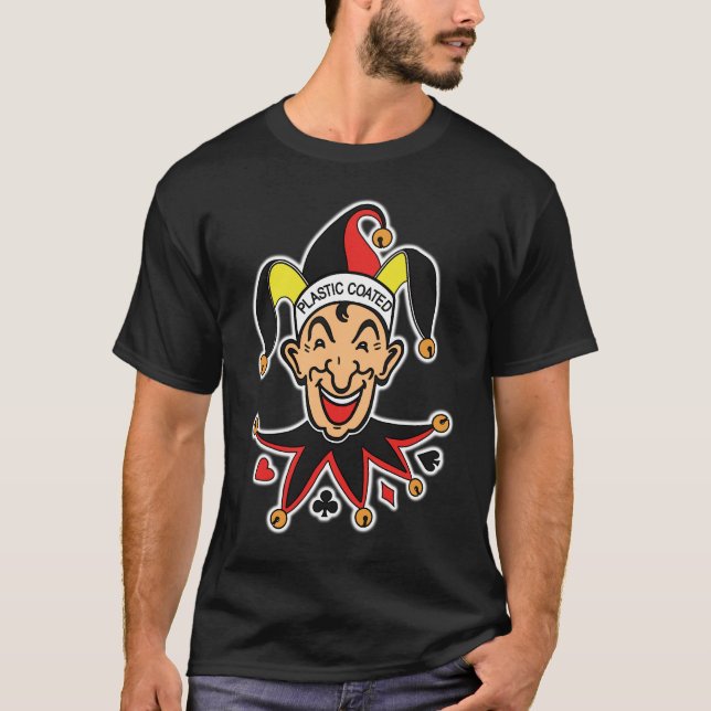 Plastic Joker Black t-shirt (Front)