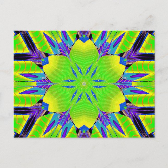 PLASTIC LOTUS 4 POSTCARD (Front)