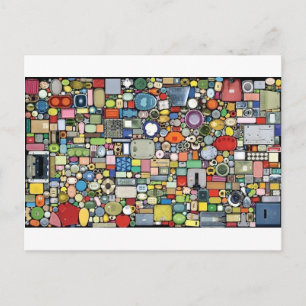 Plastic Magic Elegance Postcard