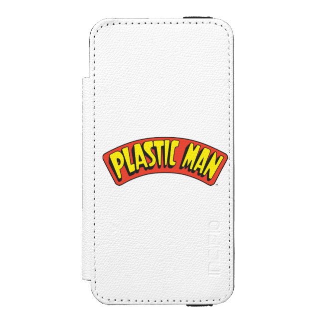 Plastic Man Logo Incipio iPhone Wallet Case (Folio Front)