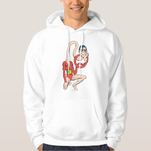 Plastic Man Rubberneck Pose Hoodie