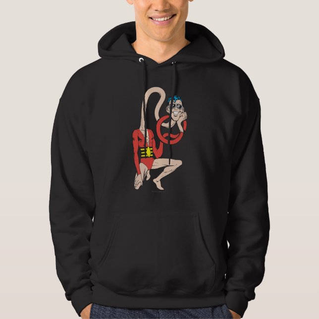 Plastic Man Rubberneck Pose Hoodie (Front)