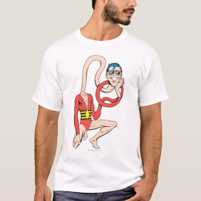 Plastic Man Rubberneck Pose T-Shirt (Front)