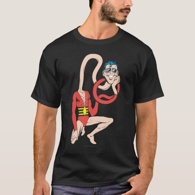 Plastic Man Rubberneck Pose T-Shirt (Front)