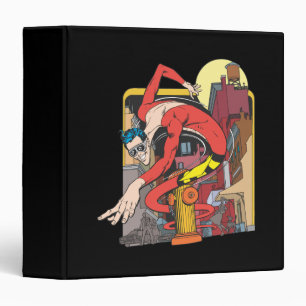 Plastic Man Shape-Shifts in the City Binder