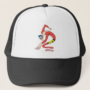 Plastic Man Shape-Shifts Trucker Hat