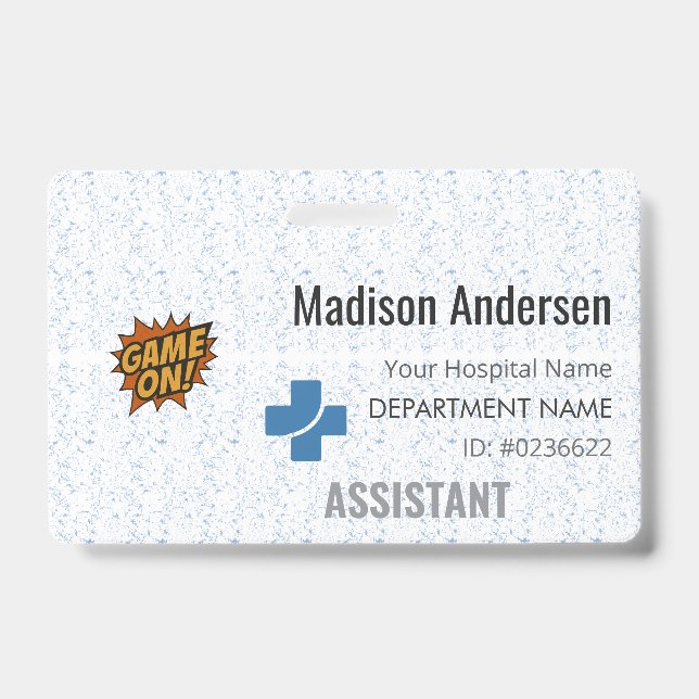 Plastic PVC Badge – Grad.Meeting.Logo.Visitor! (Front)