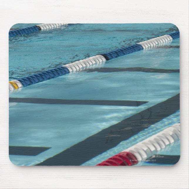 Plastic separators in a swimming pool creating mouse pad (Front)